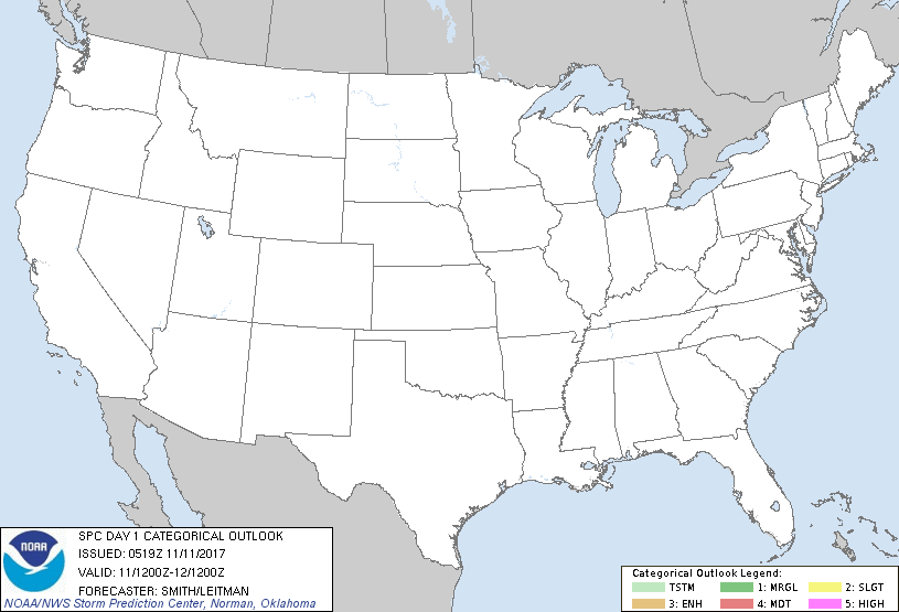 20171111 1200 UTC Day 1 Outlook Graphic