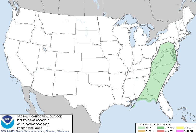 20180330 0100 UTC Day 1 Outlook Graphic