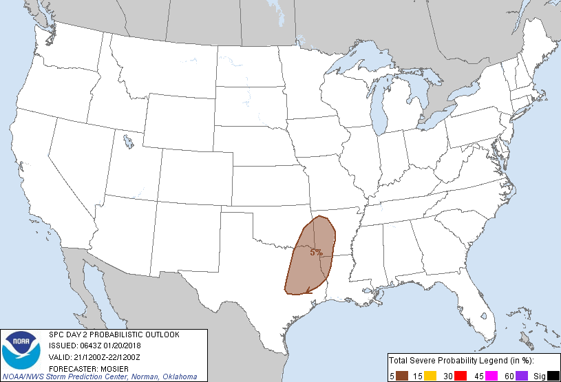 20180120 0700 UTC Day Probabilitic Graphic