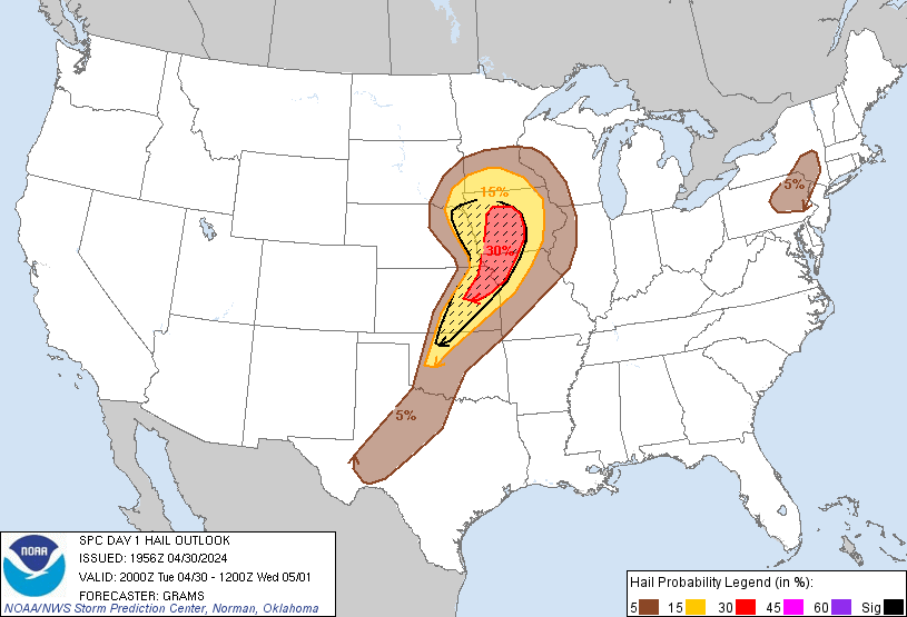 Probabilistic Significant Hail Outlook