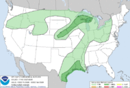 Day 2 Convective Outlook graphic and text