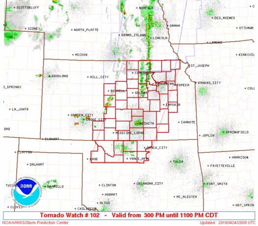 WW0102 Initial Radar image