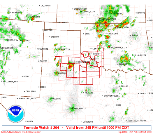 WW0204 Initial Radar image