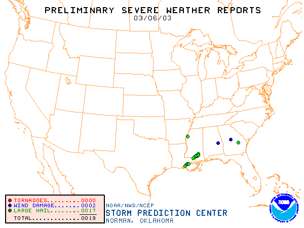 Map of 030306_rpts's severe weather reports
