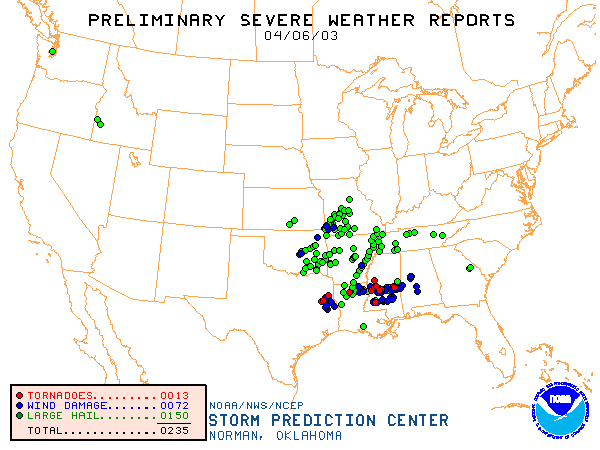 Map of 030406_rpts's severe weather reports