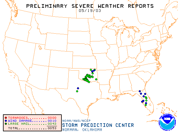 Map of 030519_rpts's severe weather reports