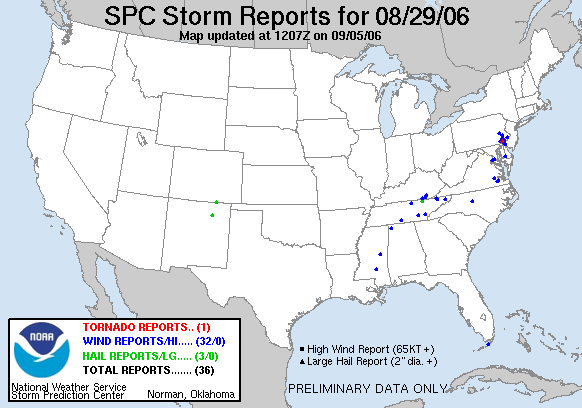 Map of 060829_rpts's severe weather reports