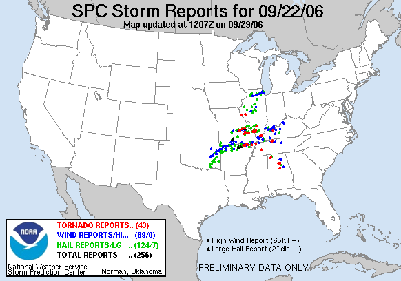 Map of 060922_rpts's severe weather reports