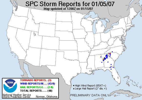 Map of 070105_rpts's severe weather reports