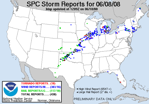 Map of 080608_rpts's severe weather reports