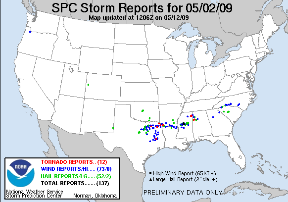 Map of 090502_rpts's severe weather reports