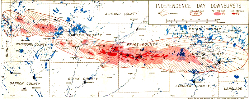The Independence Day Derecho of 1977