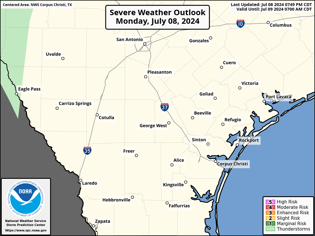 Storm Prediction Center - Day 1 Outlook
