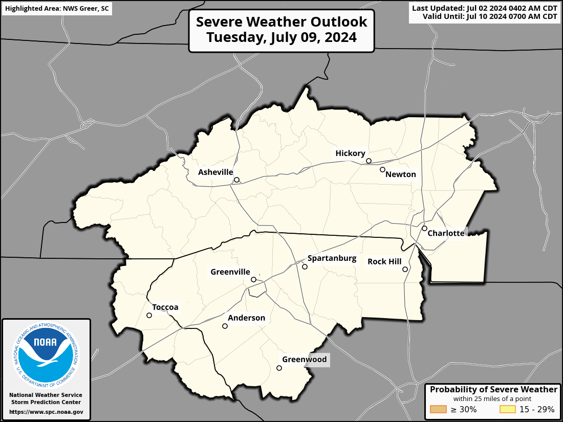 Day 8 SPC Convective Outlook