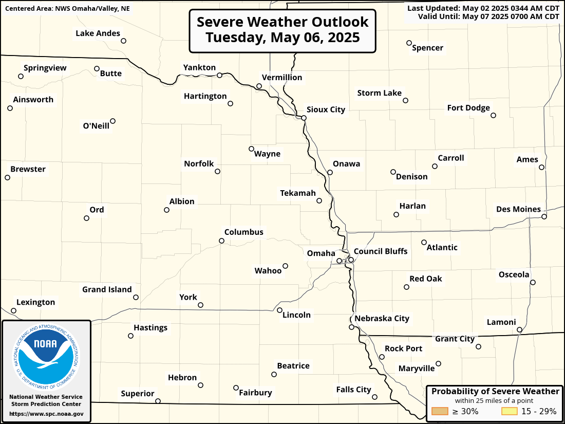 SPC Day 5 Outlook Outlook