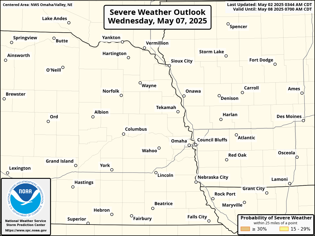 SPC Day 6 Severe Outlook