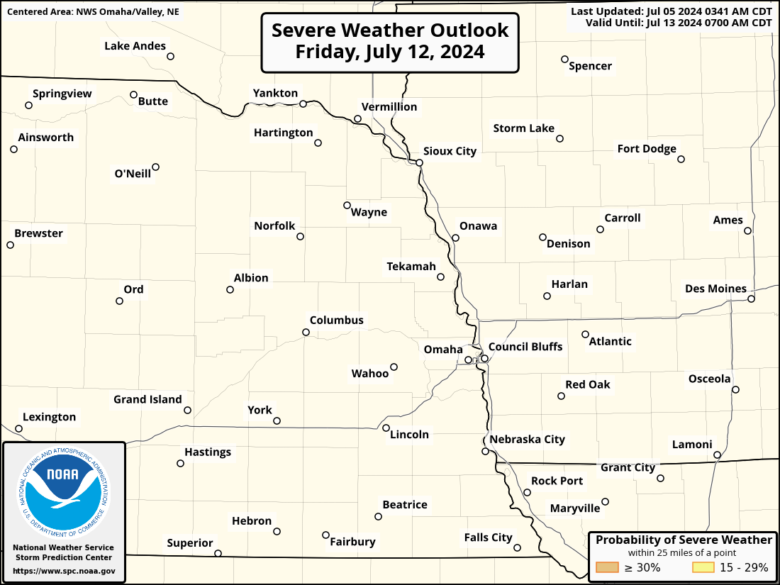 SPC Day 8 Severe Outlook