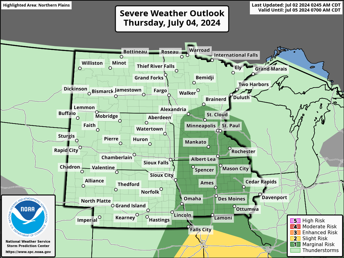 Day 3 Severe Weather Outlook