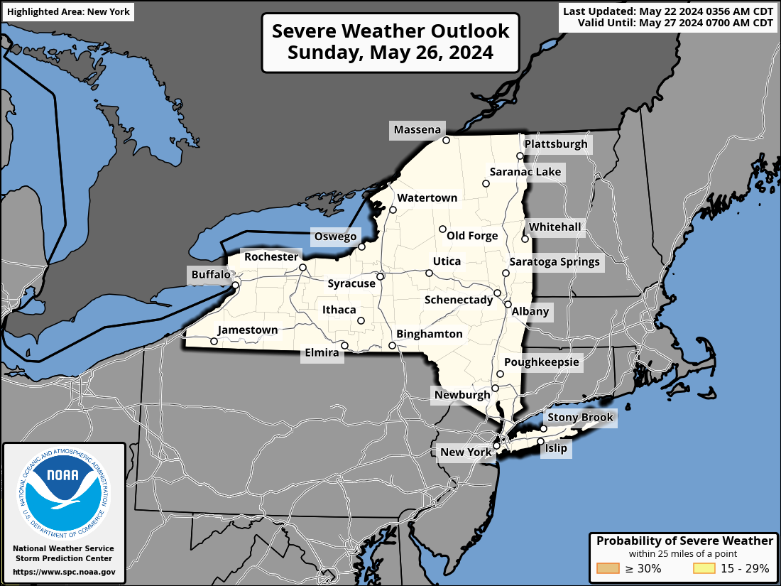 Day 5 Probabilistic Outlook Map