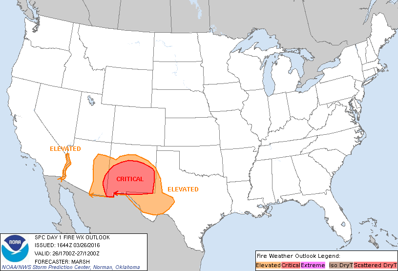 storm-prediction-center-day-1-fire-weather-forecast-print-version