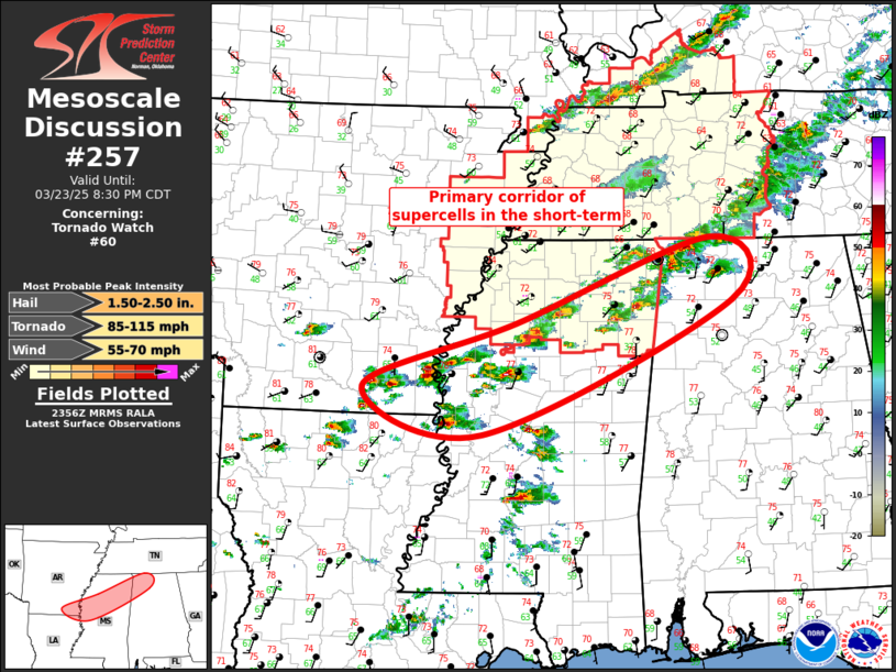 MD 257 graphic