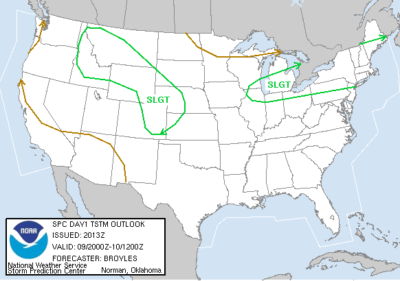 20040609 2000 UTC Day 1 Outlook Graphic