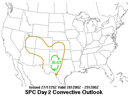 1730 UTC Day 2 Outlook Graphic