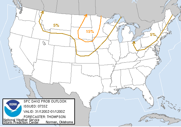 20040730 0800 UTC Day Probabilitic Graphic