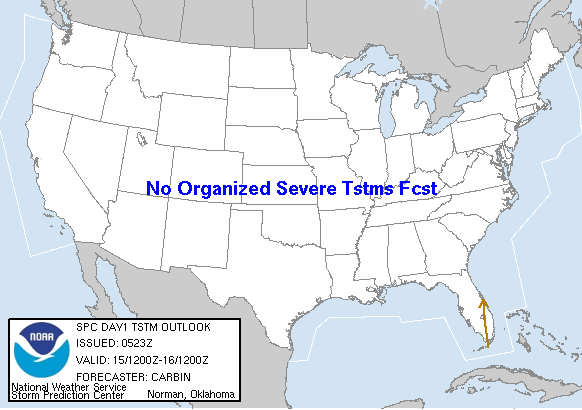 20050115 1200 UTC Day 1 Outlook Graphic