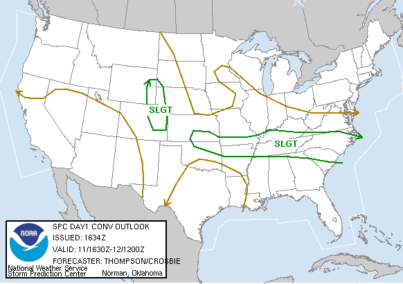 20060611 1630 UTC Day 1 Outlook Graphic