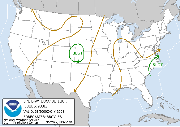 20060831 2000 UTC Day 1 Outlook Graphic