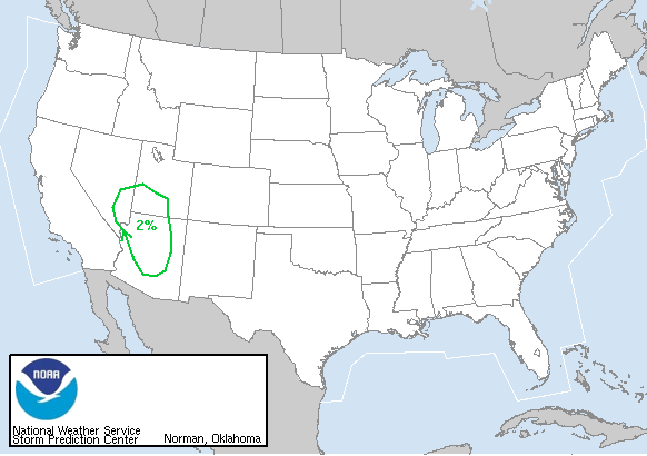 20061006 1300 UTC Day 1 Tornado Probabilities Graphic