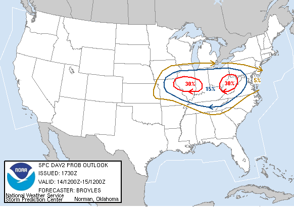 20060413 1730 UTC Day Probabilitic Graphic