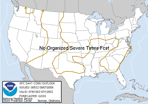 20090907 0100 UTC Day 1 Outlook Graphic