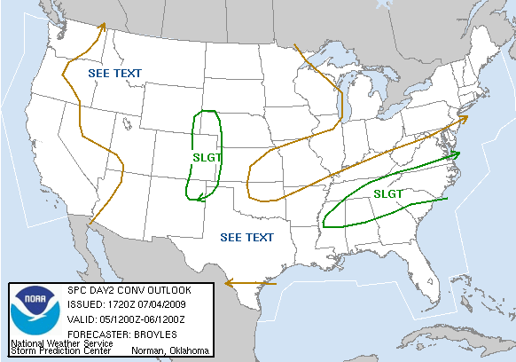 20090704 1730 UTC Day 2 Outlook Graphic