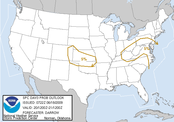 20090618 0730 UTC Day Probabilitic Graphic