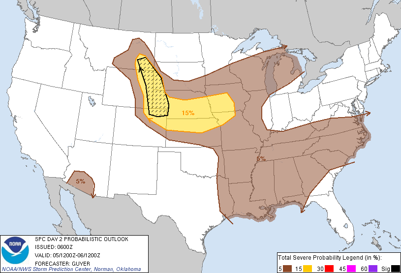 20110704 0600 UTC Day Probabilitic Graphic