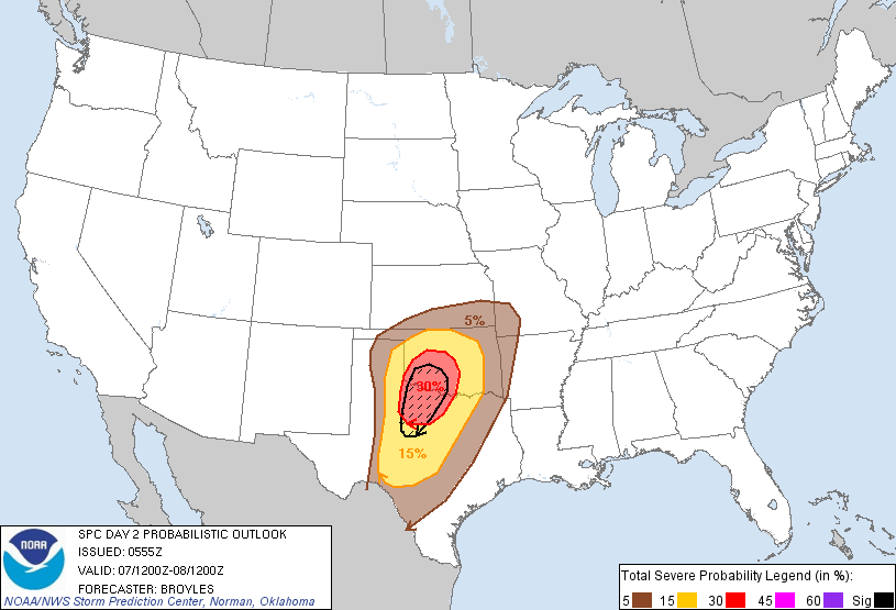 20111106 0600 UTC Day Probabilitic Graphic