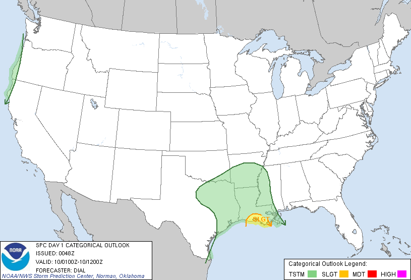 20130110 0100 UTC Day 1 Outlook Graphic