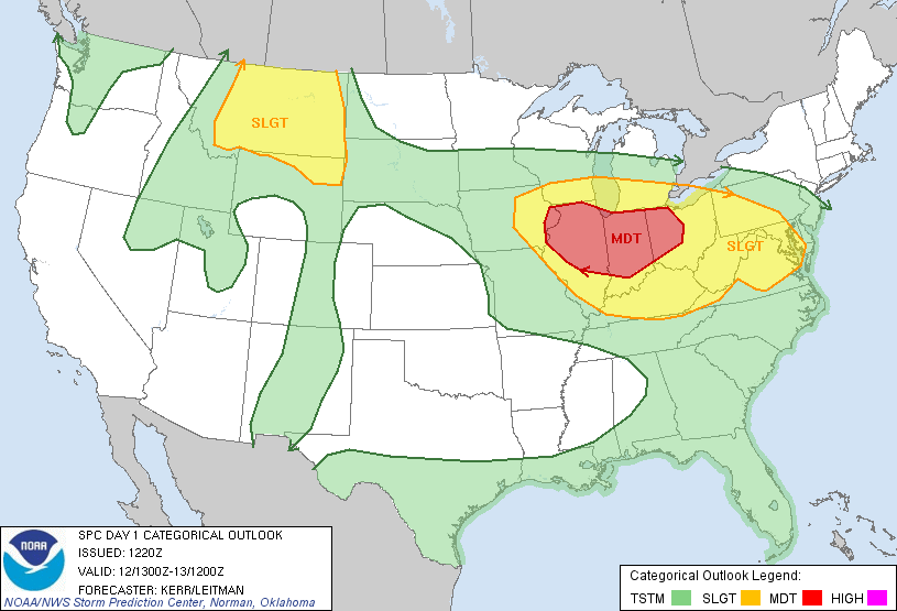 20130612 1300 UTC Day 1 Outlook Graphic