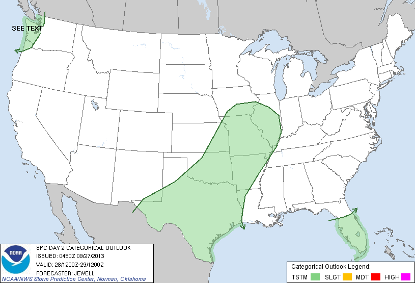 20130927 0600 UTC Day 2 Outlook Graphic