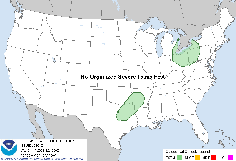 20130109 0830 UTC Day 3 Outlook Graphic