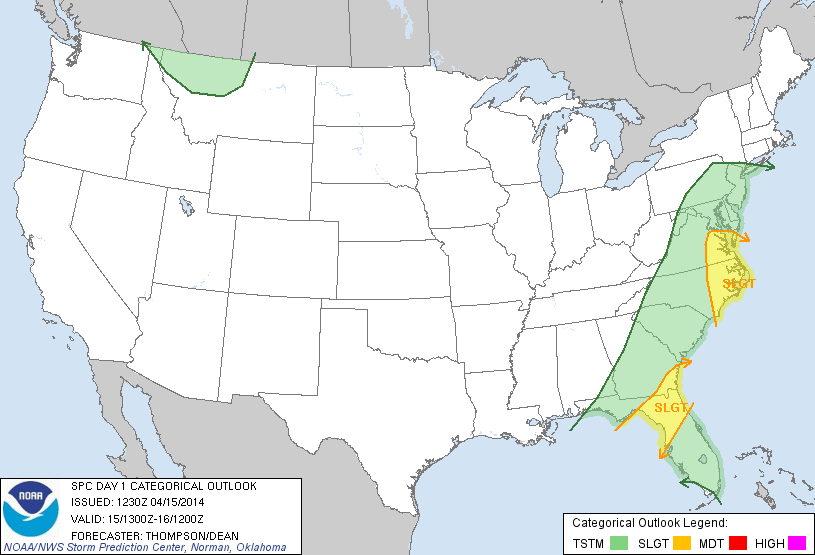 20140415 1300 UTC Day 1 Outlook Graphic