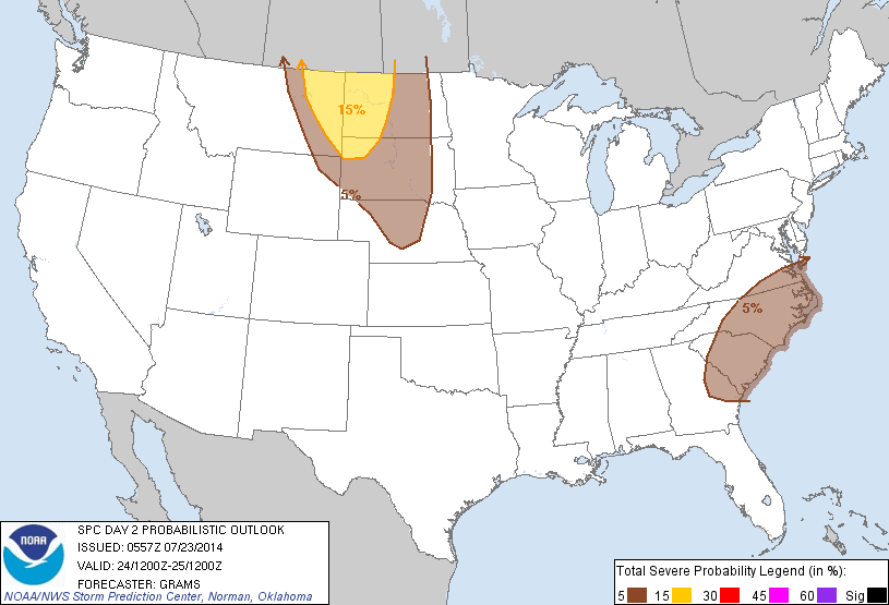 20140723 0600 UTC Day Probabilitic Graphic