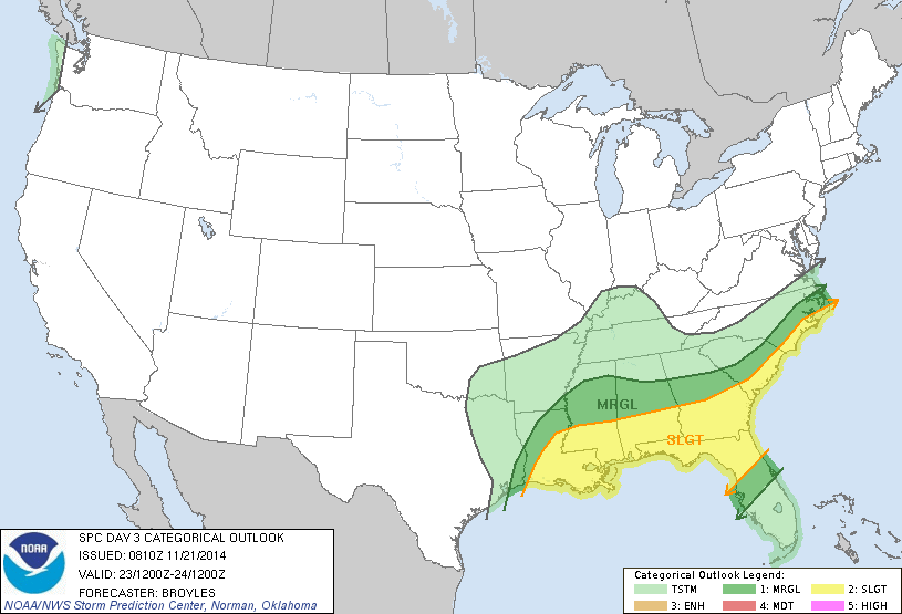 20141121 0830 UTC Day 3 Outlook Graphic