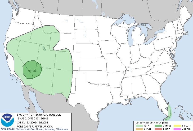 20151018 1200 UTC Day 1 Outlook Graphic