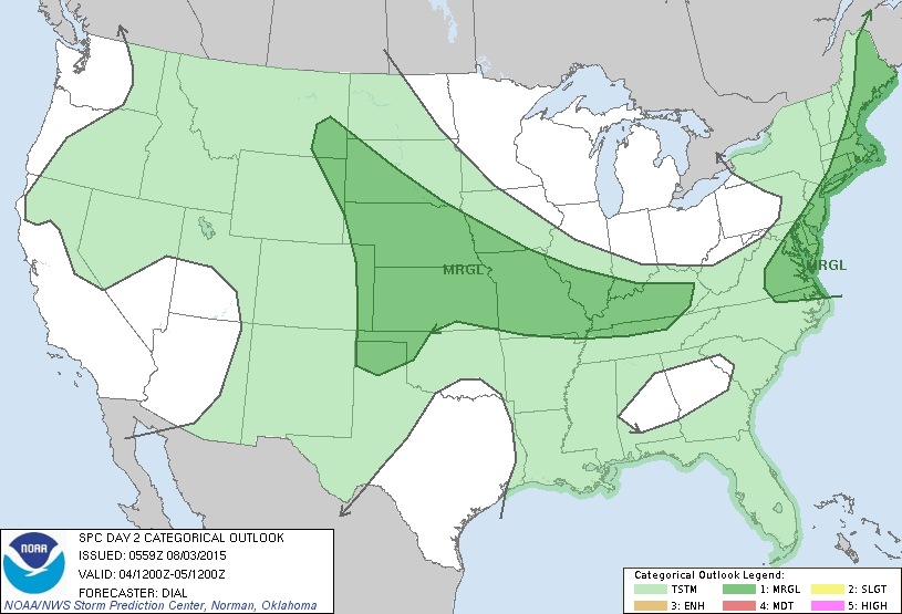 20150803 0600 UTC Day 2 Outlook Graphic