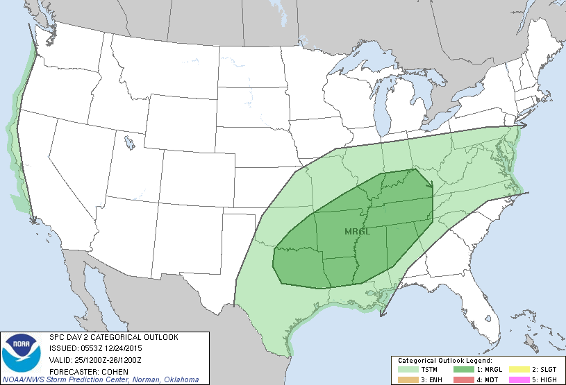 20151224 0700 UTC Day 2 Outlook Graphic