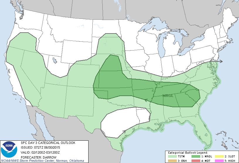 20150630 0730 UTC Day 3 Outlook Graphic