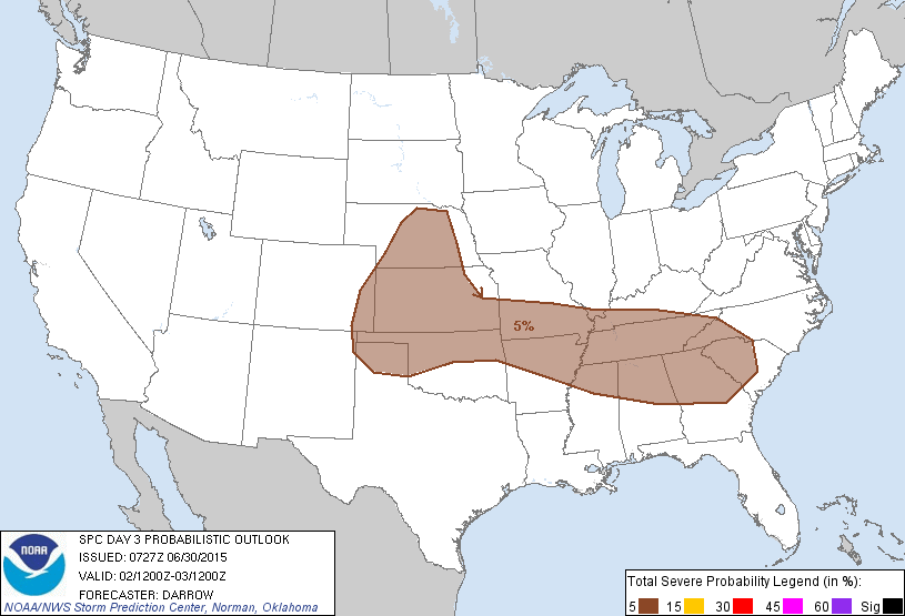 20150630 0730 UTC Day Probabilitic Graphic